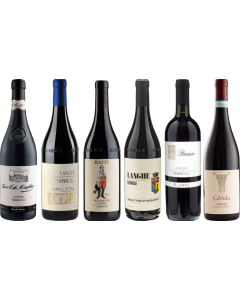 Caisse de dégustation de Langhe Nebbiolo