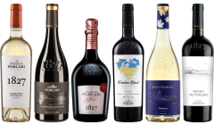 Caisse de dégustation de vin moldave Chateau Purcari