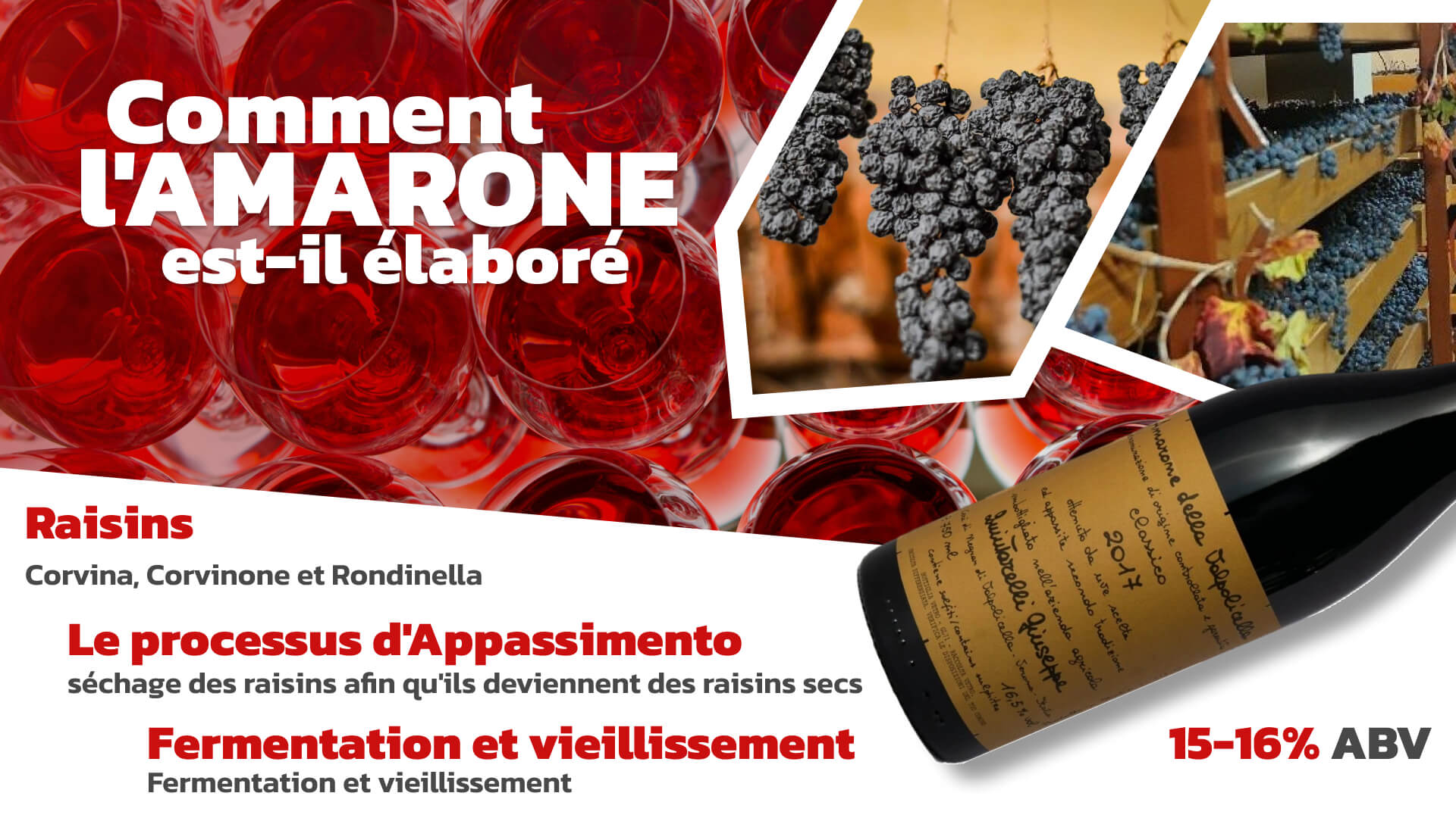 Comment l'Amarone est-il élaboré