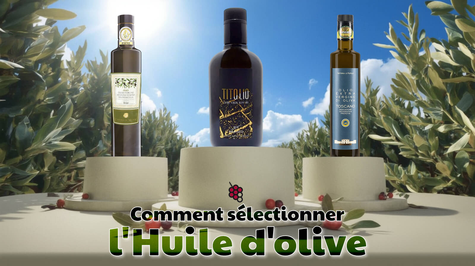 Comment sélectionner l'huile d'olive