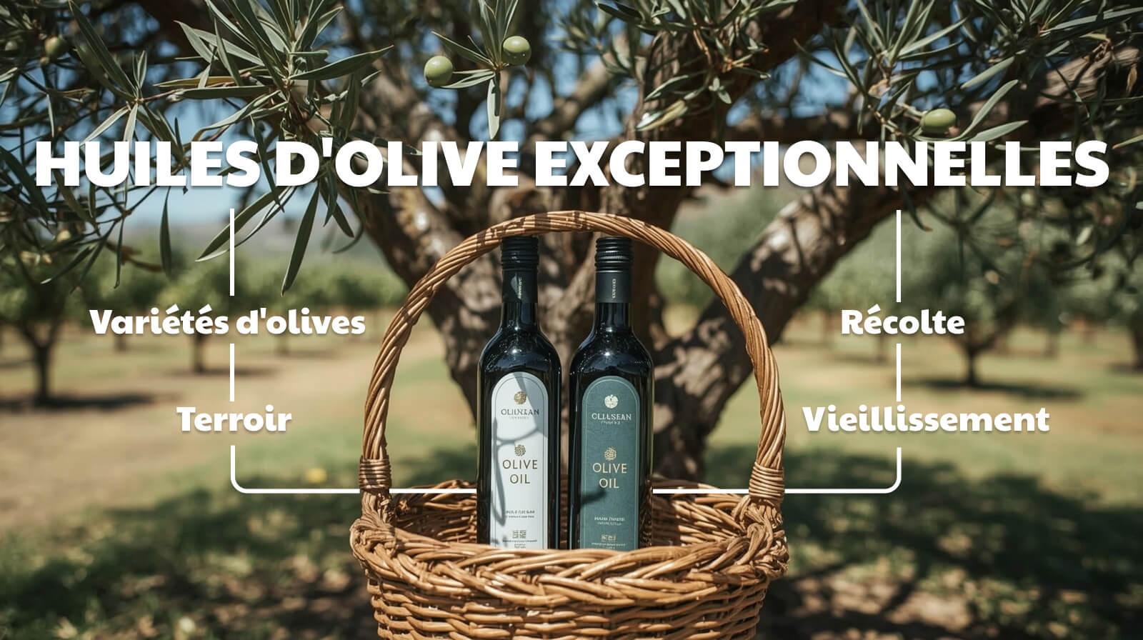 HUILES D'OLIVE EXCEPTIONNELLES