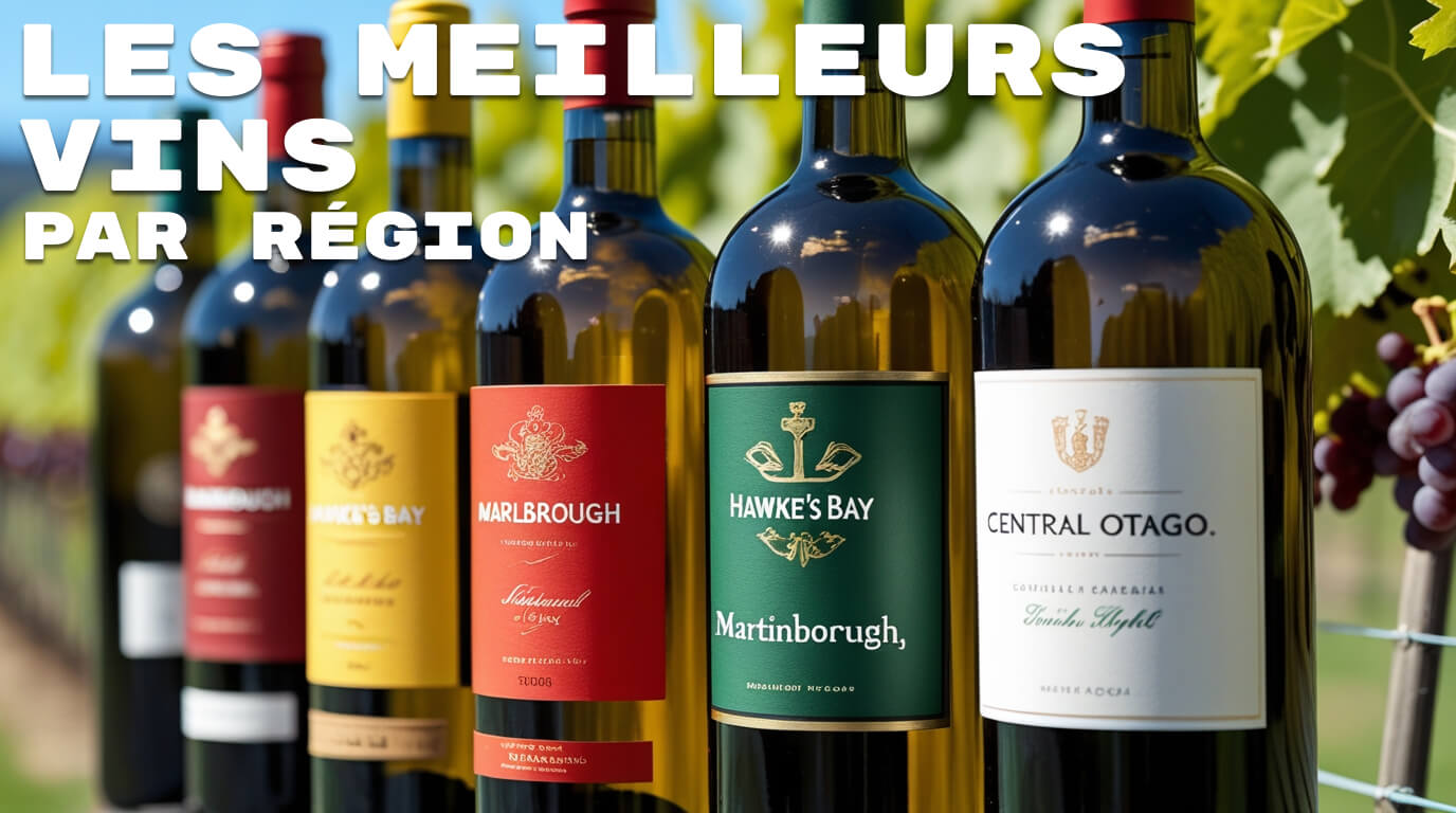 Les meilleurs vins par région
