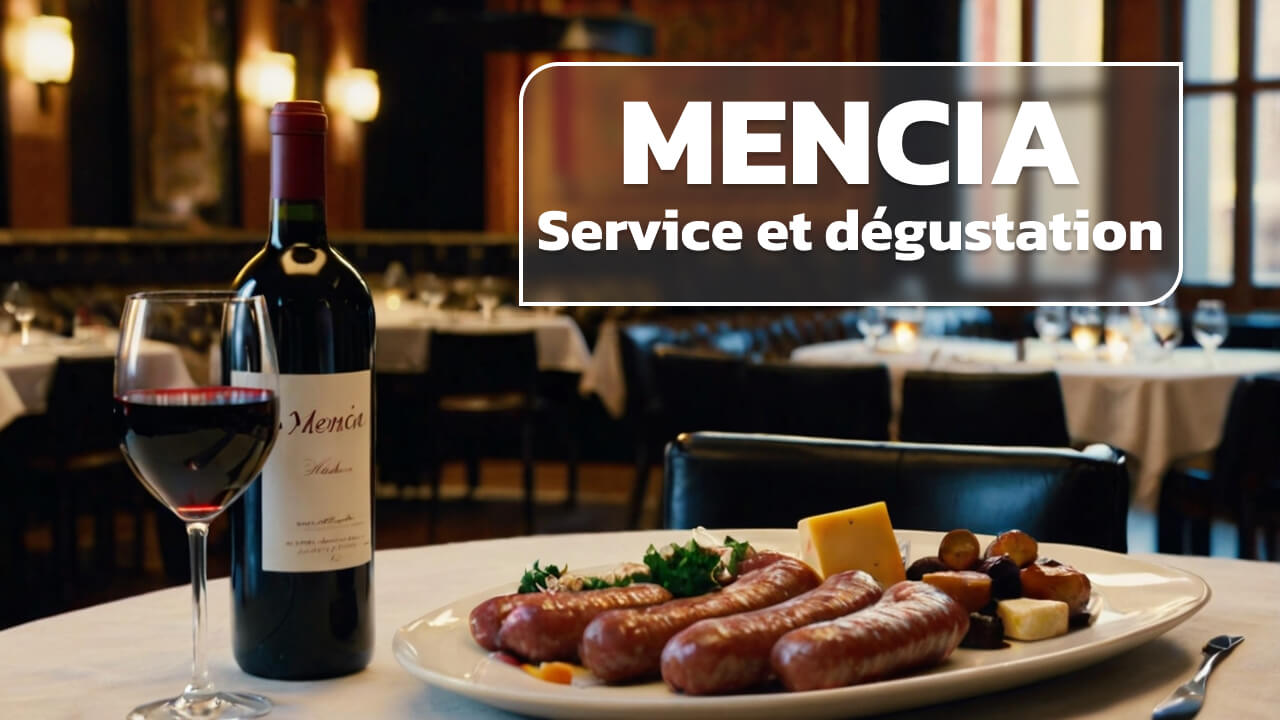 Mencia Service et dégustation
