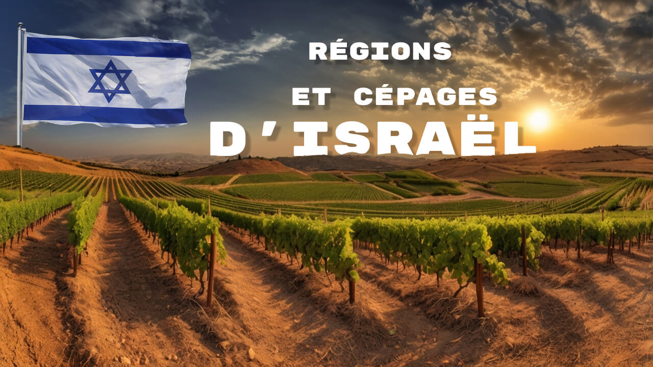 Régions et cépages d'Israël