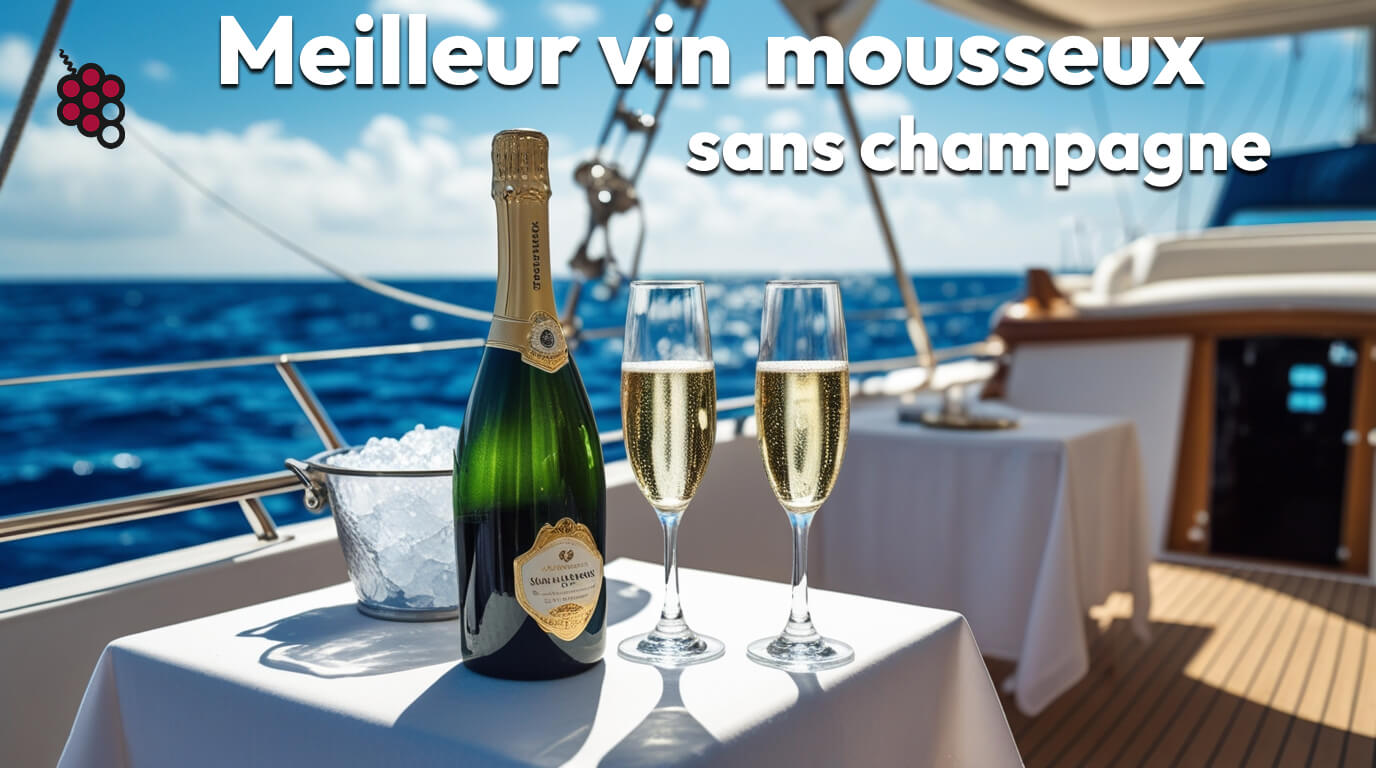Le meilleur vin mousseux sans champagne